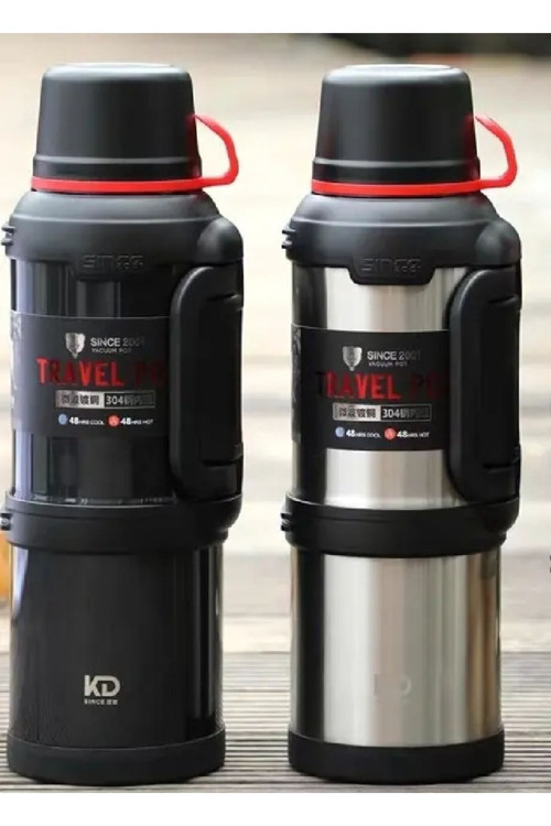 Alışveriş Hanem Paslanmaz Büyük Boy 4 Litre 48 Saat Yalıtımlı Vakumlu Termos 1 Adet Fiyatı