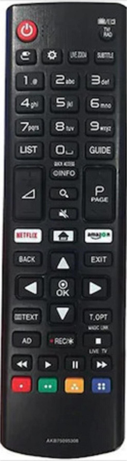 Lg Smart Led tv Uyumlu Amazon Netflix Tuş Kumanda