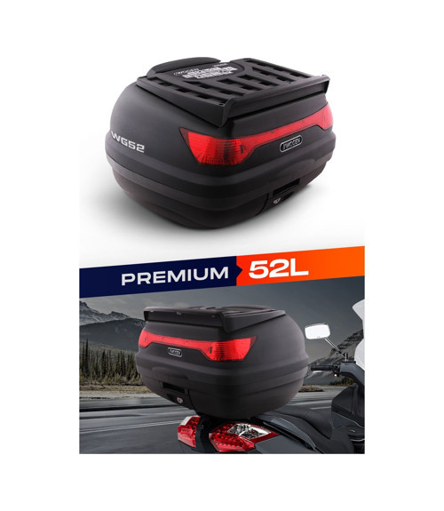Wg52 Arka Çanta 52 L Sırt Dayamalı Premium Siyah
