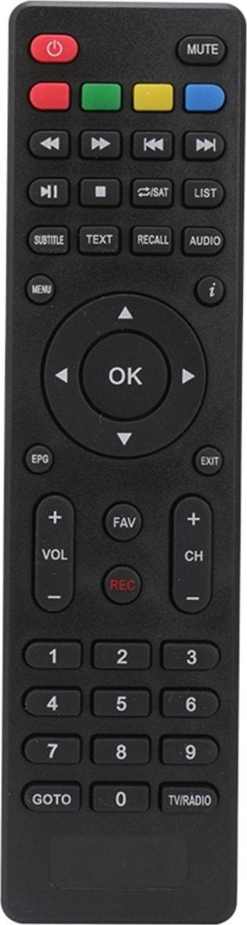 NEWLINE 2027 Mini HD Uydu Kumanda GOTO TUŞLU