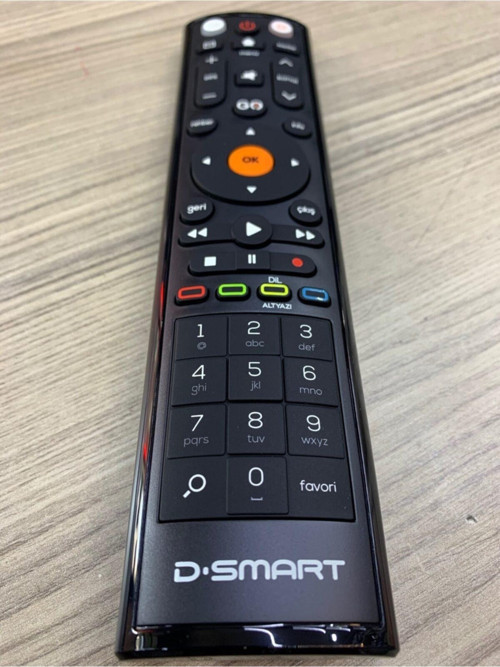 Orjinal D-smart D Smart Blu Go Hd Uydu Cihazı Kumandası De Sımart Go Blu Original