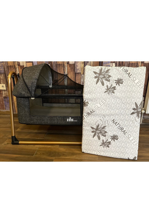 Qesso Baby Natural Beşik Yatağı 50X80Cm Bebek Yatak 5Cm 2