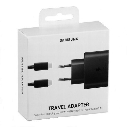 Samsung EP-TA845X 45 W Type-C Kablolu Hızlı Şarj Aleti Siyah