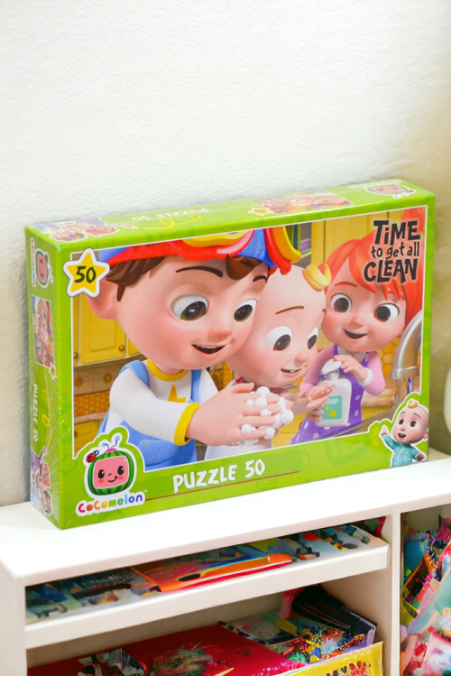 Cocomelon 50 Parça Puzzle Seti | Çocuk Yapboz Puzzle Oyun Seti CO7779