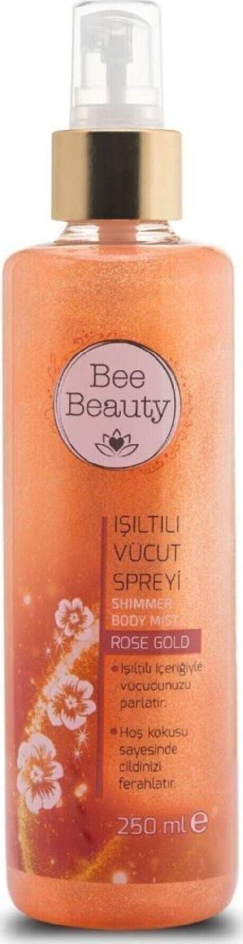 Kadın Rose Gold Işıltılı Vücut Spreyi 250 ml