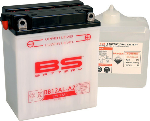 Bs Bb12al-A2 (Dry) 1996-2009 Kawasaki EN 500 Uyumlu Akü