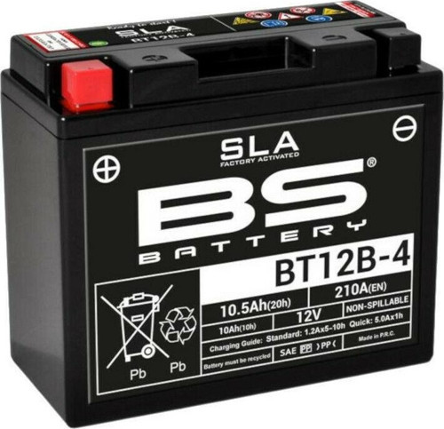 Bs Bt12b-4 Sla 2019-2021 Ducati Multistrada 950 S Uyumlu Akü Jel Akü
