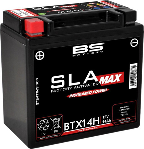 Bs Btx14h Sla Max 2001-2008 Aprilia Caponord 1000 ETV Uyumlu Akü