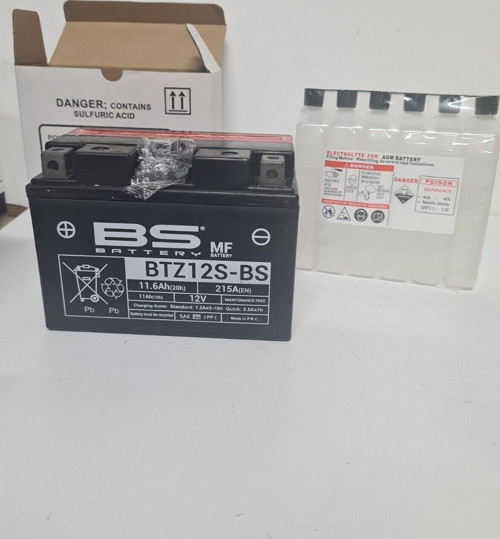 Bs Btz12s-Bs 2011-2016 Honda SW T600 Uyumlu Akü Sulu Akü