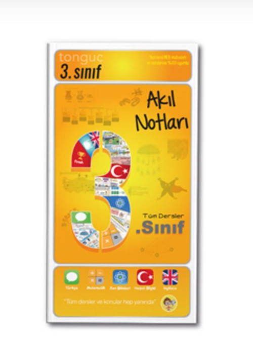 Tonguç Akademi 3. Sınıf Tüm Dersler Akıl Notları