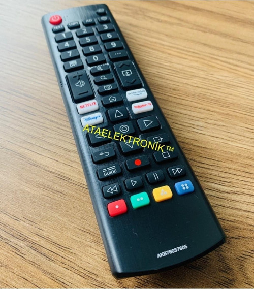Lg Akb76037605 Akıllı Tv Disney +/ Rakuten / Netflıx 50up75006lf Kumandası Nanolg