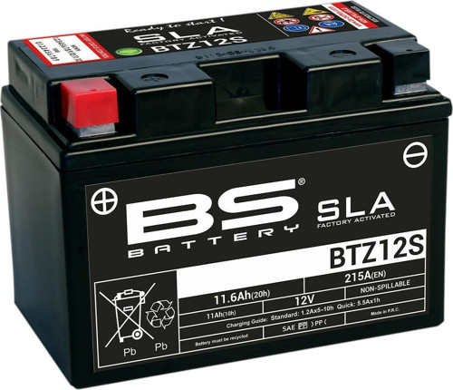 Bs Btz12s Sla 2004-2007 Honda VT 750 C Shadow Uyumlu Akü Jel Akü
