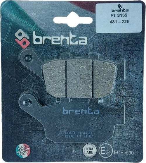431-226 2014-2020 Honda NC 750 S DCT Uyumlu Arka Fren Balatası Organik Balata