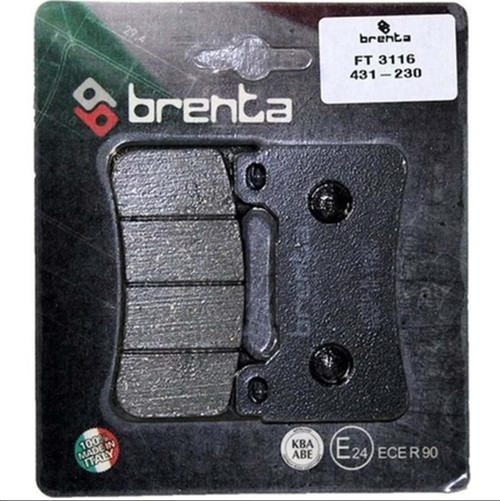431-230 2015-2016 Honda VFR 800 X Crossrunner Uyumlu Ön Fren Balatası Organik Balata