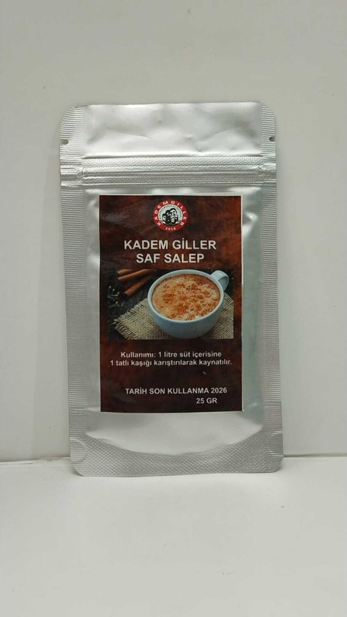 Saf Salep 25 Gr