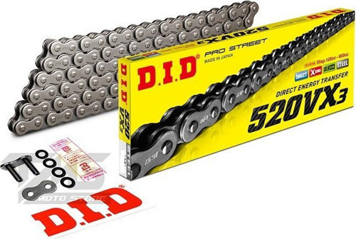 520-112Vx3 2017-2021 BMW G 310 R Uyumlu Zincir Vx3 Xring Çelik