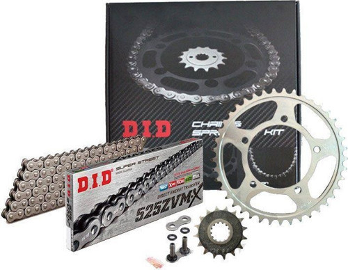 Zvmx -Jt 2009-2018 BMW S 1000 RR Uyumlu Zincir Dişli Set Zvm-x Çelik Renk