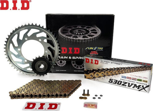 Zvm-x-Jt 1997-2007 Honda CBR 1100 XX Uyumlu Zincir Dişli Set Gold (Sarı) Renk