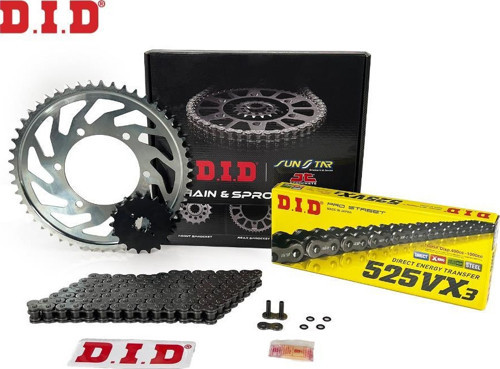 -Jt 2007-2009 Kawasaki Z 1000 Uyumlu Zincir Dişli Set Çelik Renk