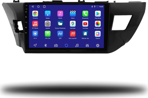 Toyota Corolla 2013-2015 6+64 GB Android Carplay Multimedya Sistemi (yazılımsal)