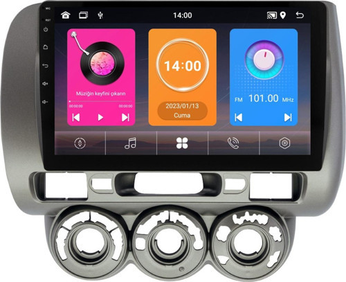 Honda Jazz Android Multimedya Sistemi (2002-2008) 6+64 GB 4K Uyumlu (yazılımsal)