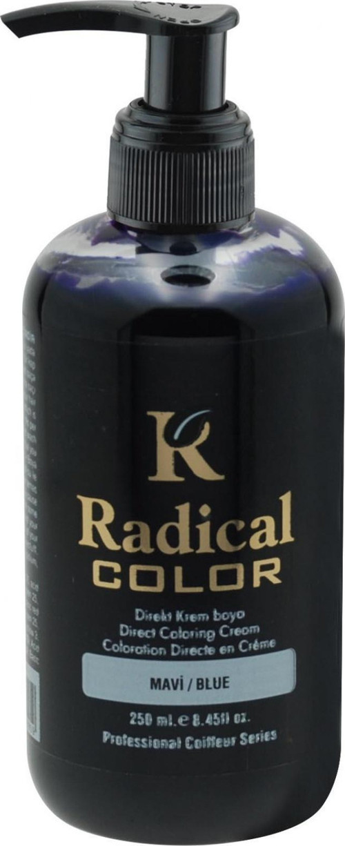 Color Su Bazlı Saç Boyası 250ml Mavi