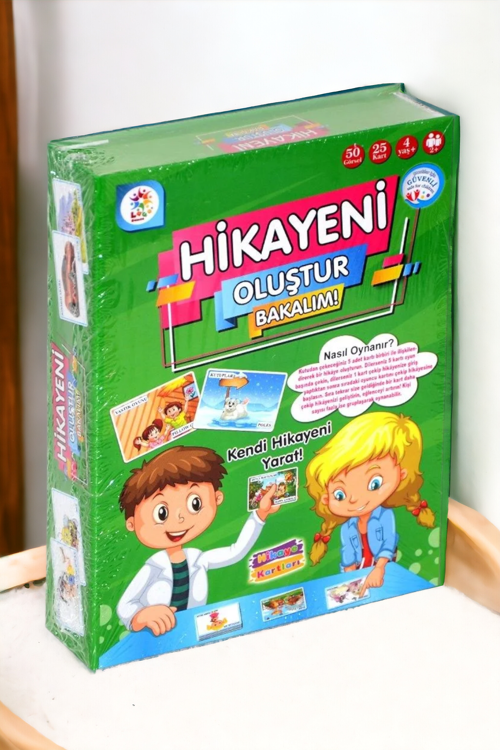 Bil Bakalım 25 Parça Hikayeni Oluştur Oyun Seti | Çocuk Eğitici Öğretici Oyun Seti LC7209