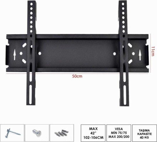 40" Sabit Askı Aparatı Askı Aparatı