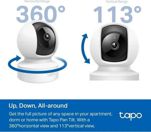 Tapo C202 Pan/Tilt Home Security Wi-Fi Camera