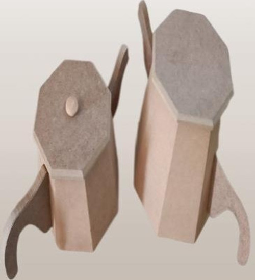 Hobi Adn Dekoratif Çaydanlık CNC Kesim Ahşap MDF HAM MODEL El Yapım