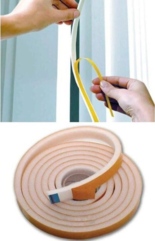 9 Metre Pencere Izolasyon Bandı Yapışkanlı Cam Yalıtım Süngeri Rüzgar Soğuk Kesici