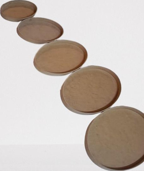 Hobi Adn Dekoratif Oval Tepsi Pano 5 Adet CNC Kesim Ahşap MDF HAM El Yapım