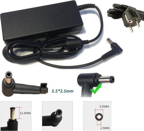 Asus X551c Uyumlu Laptop Notebook Şarj Cihazı Adaptör Şarj 19v 4.74a - 5.5mm 2.5mm