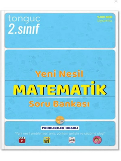Tonguç Akademi 2. Sınıf Dört Dörtlük Yeni Nesil Matematik Problemler
