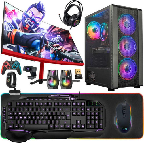 Tx5007 i7 3770 16GB Ram 1TB SSD 4GB GTX1650 23.6 Curved Oyun Masaüstü Bilgisayarı