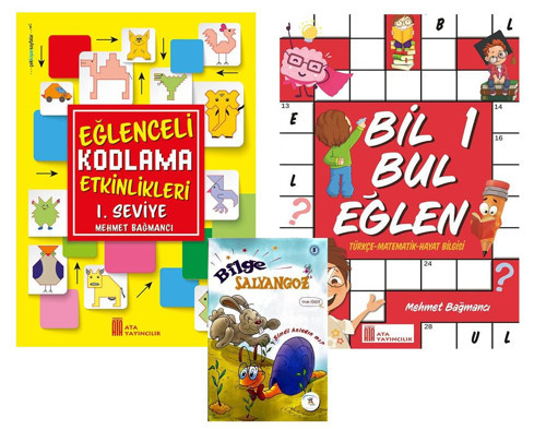 Ata Yayıncılık 1.Sınıf Kodlama + Bil Bul Eğlen
