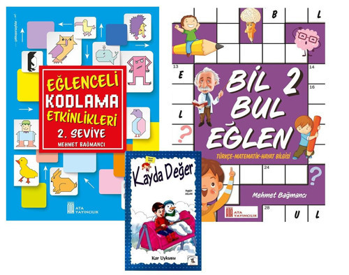Ata Yayıncılık 2.Sınıf Kodlama + Bil Bul Eğlen