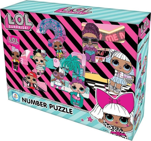 LOL Numara Puzzle Seti 20 Parça | Çocuk Yapboz Puzzle Oyun Seti LOL7883