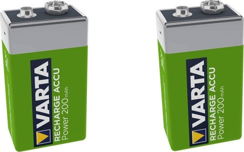 Ata Elektronik 2 Adet 9v Şarjlı Pil Şarj Edilebilir Pil Uzun Ömürlü 9 Volt 200mah