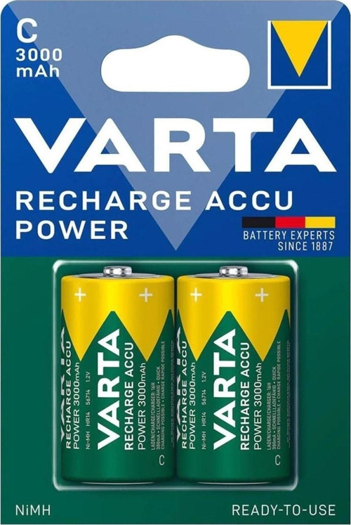 Ata Elektronik Orta Boy C Tip 3000mah C Orta Boy Pil 2li Paket Tombul Orta Pil C/r14/e93