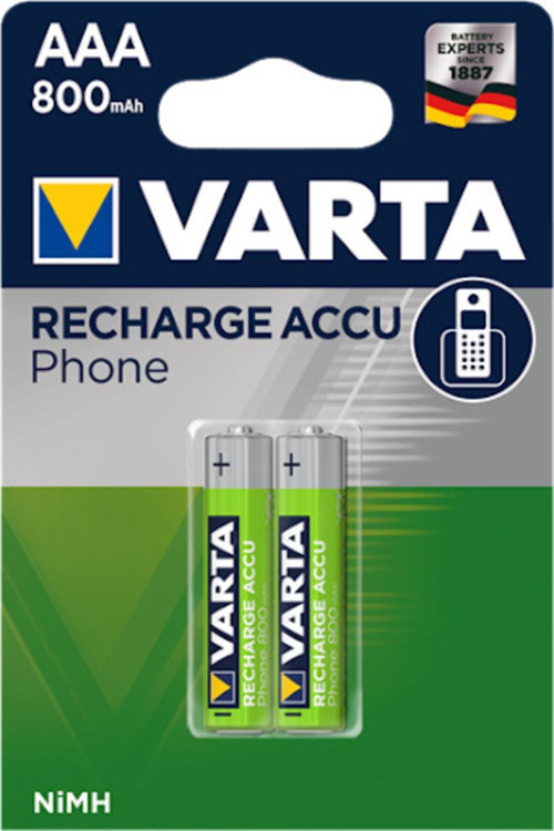Ata Elektronik Şarj Edilebilir Şarjlı Şarjlı Ince Pil Aaa 800 Mah 2'li Şarj Edilebilir Şarjlı Pil