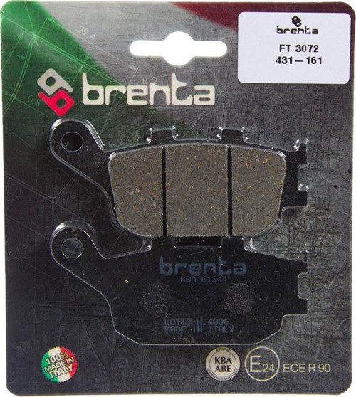 431-161 2004-2012 Honda CBF 600 Uyumlu Arka Fren Balatası Organik Balata