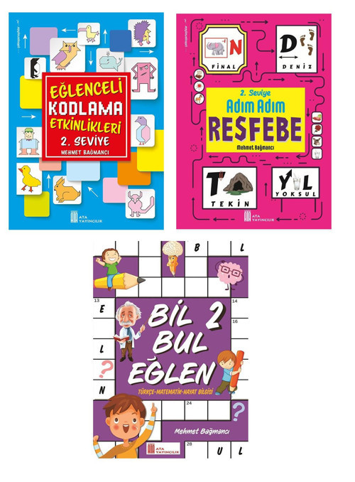 Ata 2.Sınıf Kodlama + Resfebe + Bil Bul Eğlen