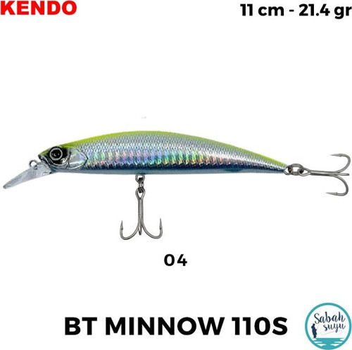 BT Minnow 110S 11 cm 21.4 gr Sahte Balık #04