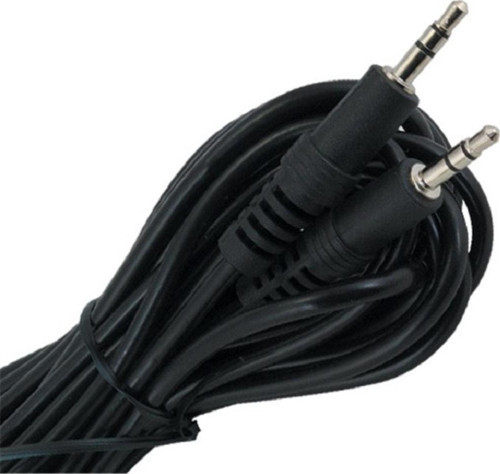 5 Metre 3.5 Mm Uyumlu Erkek/erkek Siteryo Stereo Aux Kablo