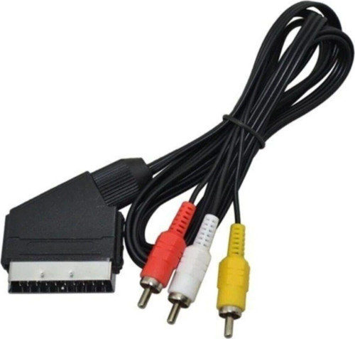 Scart To Rca Televizyon Uydu Video Kırmızı Sarı Beyaz Scart Kablo