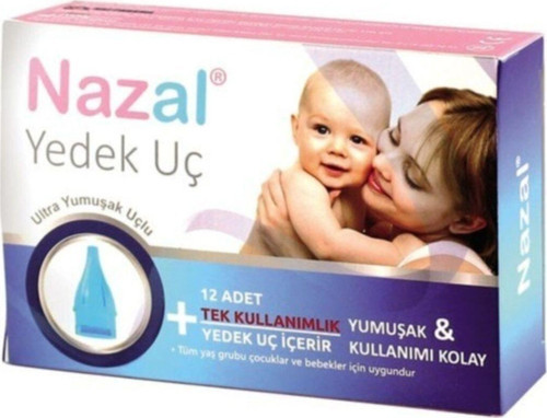 Burun Aspiratörü Yedek Uç 12'li