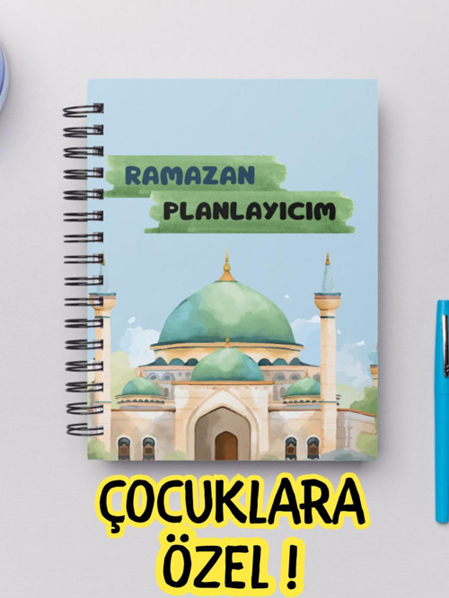 2025 Ramazan Planlayıcısı (Çocuklar Için ) , Bol Stickerlı , Ramazan Ajandası