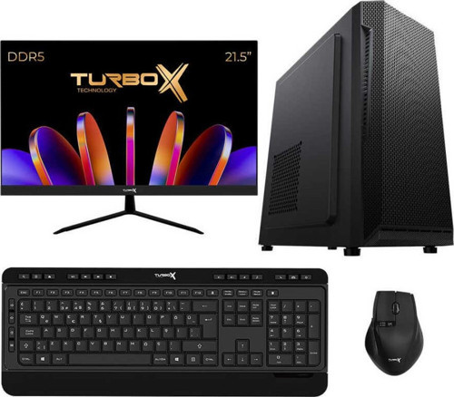 Tx4867 Intel Core i3 12100 16GB DDR5 Ram 512GB NVMe 21.5 inç FHD Monitör Ofis Bilgisayarı
