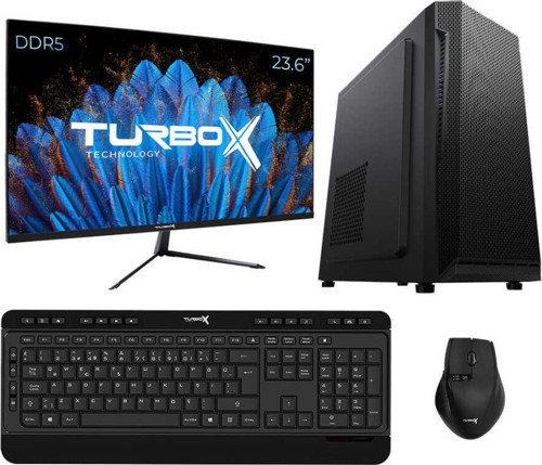 Tx4883 Intel Core i3 13100 16GB DDR5 Ram 1TB NVMe 23.6 inç FHD Monitör Ofis Bilgisayarı